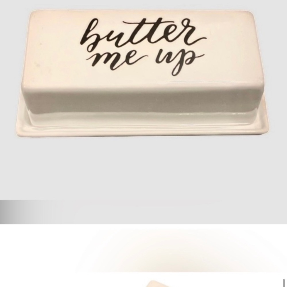 Tea & Butter Dish